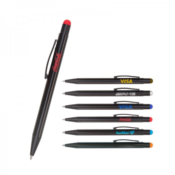 525 Turuncu Metal Tükenmez Touchpen Kalem